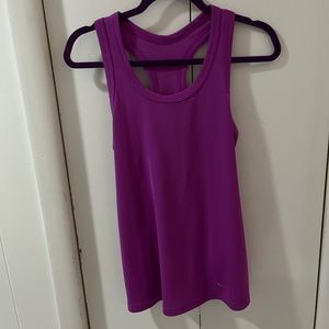 Nike magenta DRI-FIT tank in size S, worn a handful of times